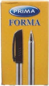 قلم بريما فورما ازرق 24 قطعه اسود