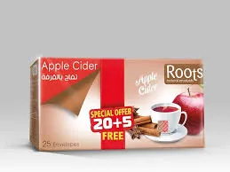 رووتس قرفة تفاح - 25 ظرف