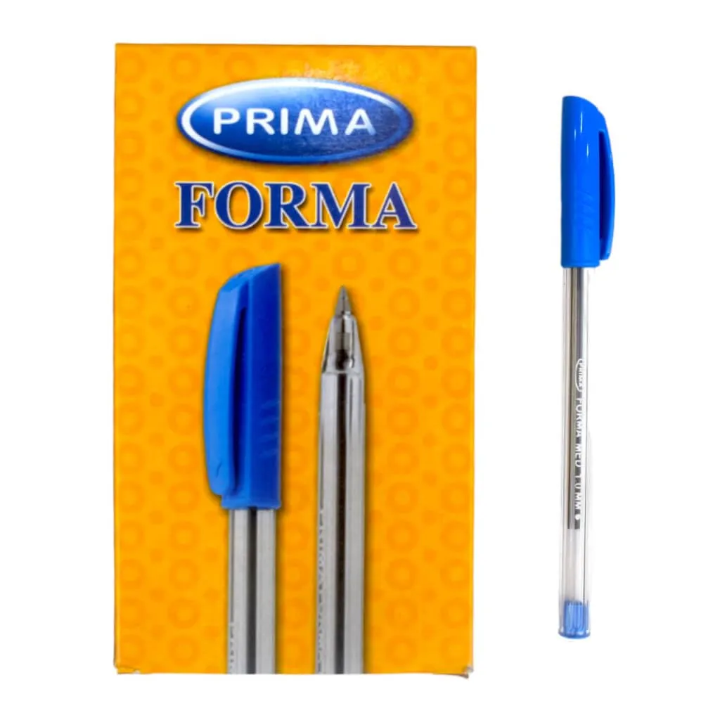قلم بريما فورما ازرق 24 قطعه ازرق