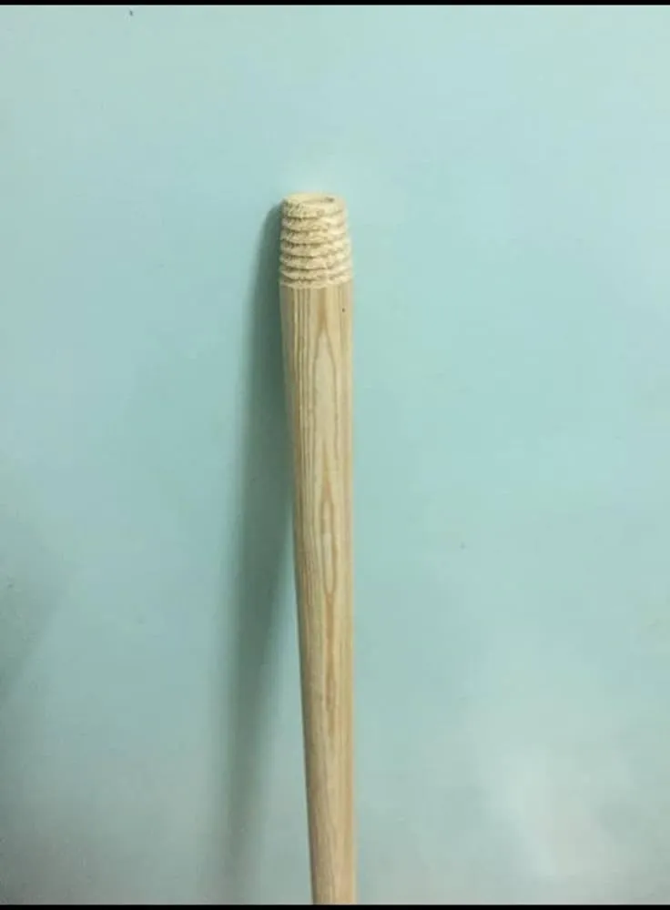 عصا مقشه خشب ابيض