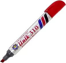 Unique 310 red marker pen