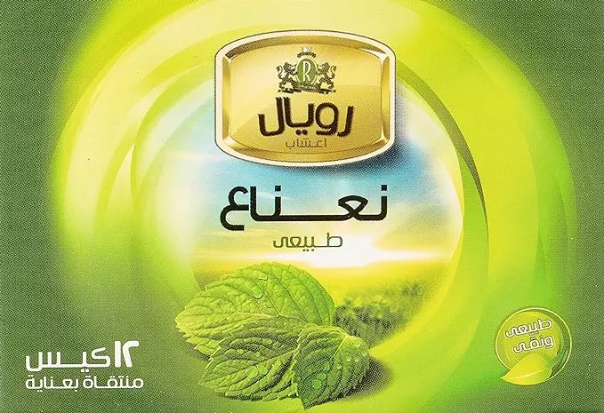 نعناع اعشاب من رويال، 12 كيس